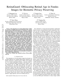 RetinaGuard: Obfuscating Retinal Age in Fundus Images for Biometric Privacy Preserving