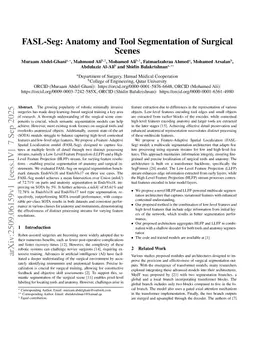 FASL-Seg: Anatomy and Tool Segmentation of Surgical Scenes