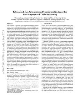 TableMind: An Autonomous Programmatic Agent for Tool-Augmented Table Reasoning