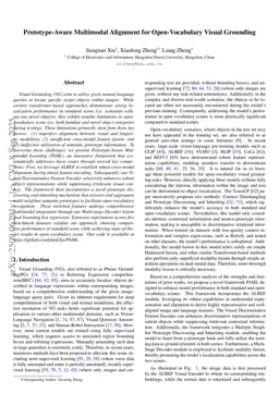 Prototype-Aware Multimodal Alignment for Open-Vocabulary Visual Grounding