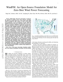 WindFM: An Open-Source Foundation Model for Zero-Shot Wind Power Forecasting