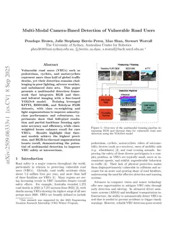 Multi-Modal Camera-Based Detection of Vulnerable Road Users