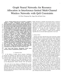 Graph Neural Networks for Resource Allocation in Interference-limited Multi-Channel Wireless Networks with QoS Constraints
