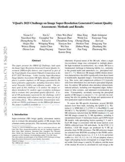 VQualA 2025 Challenge on Image Super-Resolution Generated Content Quality Assessment: Methods and Results