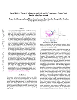 Cross3DReg: Towards a Large-scale Real-world Cross-source Point Cloud Registration Benchmark