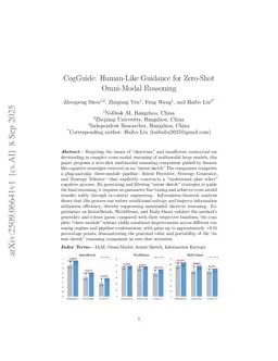 CogGuide: Human-Like Guidance for Zero-Shot Omni-Modal Reasoning