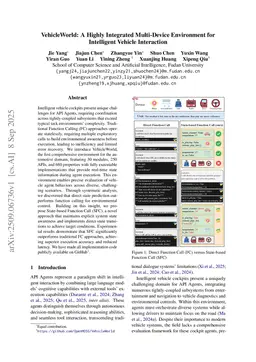 VehicleWorld: A Highly Integrated Multi-Device Environment for Intelligent Vehicle Interaction
