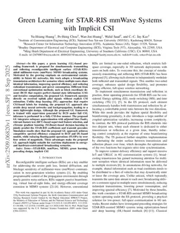 Green Learning for STAR-RIS mmWave Systems with Implicit CSI