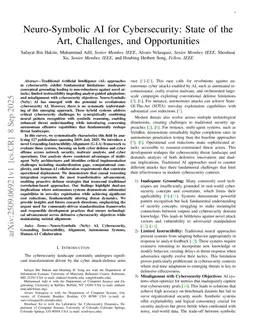 Neuro-Symbolic AI for Cybersecurity: State of the Art, Challenges, and Opportunities