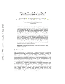 SVGauge: Towards Human-Aligned Evaluation for SVG Generation