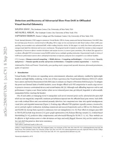 Detection and Recovery of Adversarial Slow-Pose Drift in Offloaded Visual-Inertial Odometry