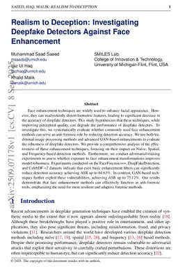 Realism to Deception: Investigating Deepfake Detectors Against Face Enhancement