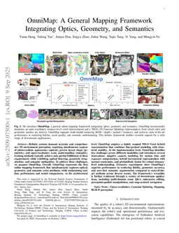 OmniMap: A General Mapping Framework Integrating Optics, Geometry, and Semantics