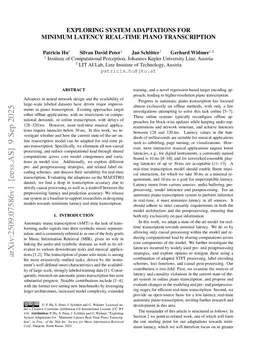 Exploring System Adaptations For Minimum Latency Real-Time Piano Transcription