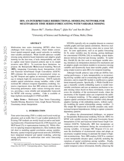 IBN: An Interpretable Bidirectional-Modeling Network for Multivariate Time Series Forecasting with Variable Missing