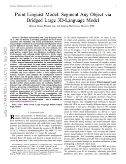 Point Linguist Model: Segment Any Object via Bridged Large 3D-Language Model