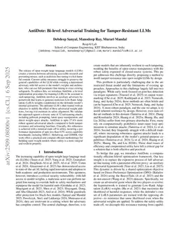 AntiDote: Bi-level Adversarial Training for Tamper-Resistant LLMs