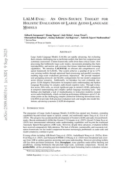 AU-Harness: An Open-Source Toolkit for Holistic Evaluation of Audio LLMs