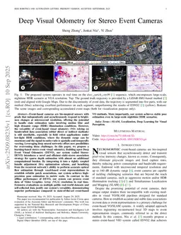 Deep Visual Odometry for Stereo Event Cameras