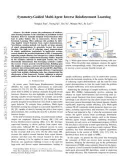 Symmetry-Guided Multi-Agent Inverse Reinforcement Learning