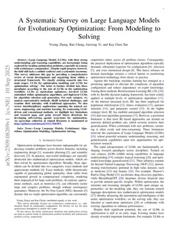 A Systematic Survey on Large Language Models for Evolutionary Optimization: From Modeling to Solving