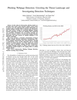 Phishing Webpage Detection: Unveiling the Threat Landscape and Investigating Detection Techniques