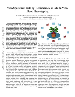 ViewSparsifier: Killing Redundancy in Multi-View Plant Phenotyping