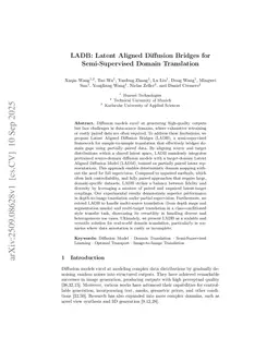 LADB: Latent Aligned Diffusion Bridges for Semi-Supervised Domain Translation