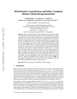 RoboChemist: Long-Horizon and Safety-Compliant Robotic Chemical Experimentation