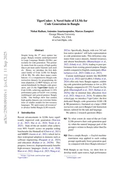 TigerCoder: A Novel Suite of LLMs for Code Generation in Bangla