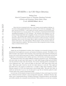 RT-DETR++ for UAV Object Detection