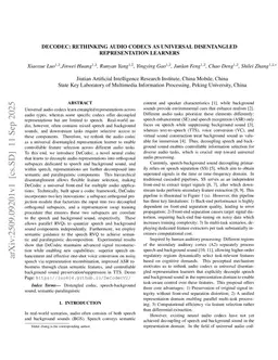 DeCodec: Rethinking Audio Codecs as Universal Disentangled Representation Learners