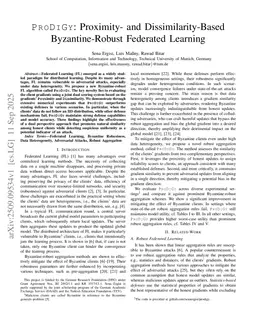 ProDiGy: Proximity- and Dissimilarity-Based Byzantine-Robust Federated Learning