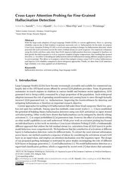 Cross-Layer Attention Probing for Fine-Grained Hallucination Detection