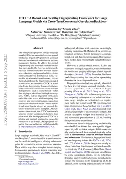 CTCC: A Robust and Stealthy Fingerprinting Framework for Large Language Models via Cross-Turn Contextual Correlation Backdoor