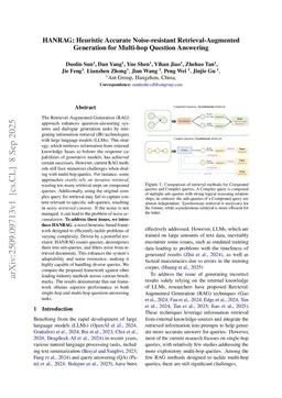 HANRAG: Heuristic Accurate Noise-resistant Retrieval-Augmented Generation for Multi-hop Question Answering