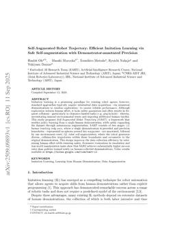 Self-Augmented Robot Trajectory: Efficient Imitation Learning via Safe Self-augmentation with Demonstrator-annotated Precision