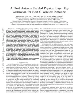 A Fluid Antenna Enabled Physical Layer Key Generation for Next-G Wireless Networks