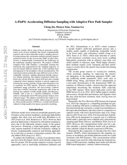 A-FloPS: Accelerating Diffusion Models via Adaptive Flow Path Sampler