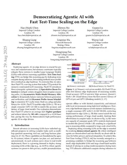 FastTTS: Accelerating Test-Time Scaling for Edge LLM Reasoning