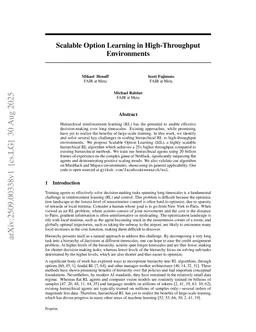 Scalable Option Learning in High-Throughput Environments