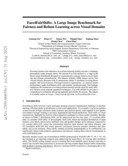 Face4FairShifts: A Large Image Benchmark for Fairness and Robust Learning across Visual Domains