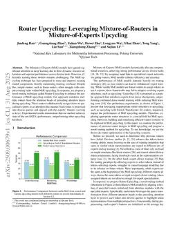 Router Upcycling: Leveraging Mixture-of-Routers in Mixture-of-Experts Upcycling