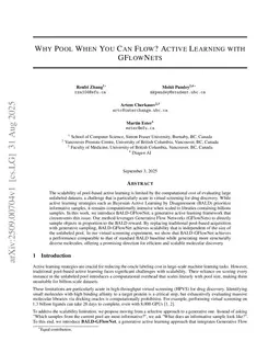 Why Pool When You Can Flow? Active Learning with GFlowNets