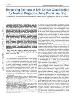 Enhancing Fairness in Skin Lesion Classification for Medical Diagnosis Using Prune Learning