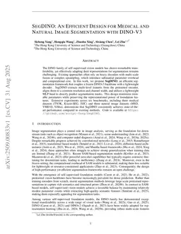 SegDINO: An Efficient Design for Medical and Natural Image Segmentation with DINO-V3