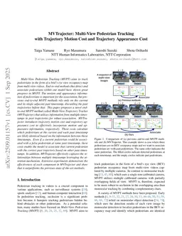 MVTrajecter: Multi-View Pedestrian Tracking with Trajectory Motion Cost and Trajectory Appearance Cost