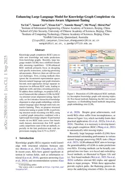 Enhancing Large Language Model for Knowledge Graph Completion via Structure-Aware Alignment-Tuning