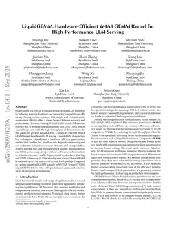 LiquidGEMM: Hardware-Efficient W4A8 GEMM Kernel for High-Performance LLM Serving