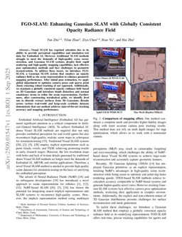 FGO-SLAM: Enhancing Gaussian SLAM with Globally Consistent Opacity Radiance Field
